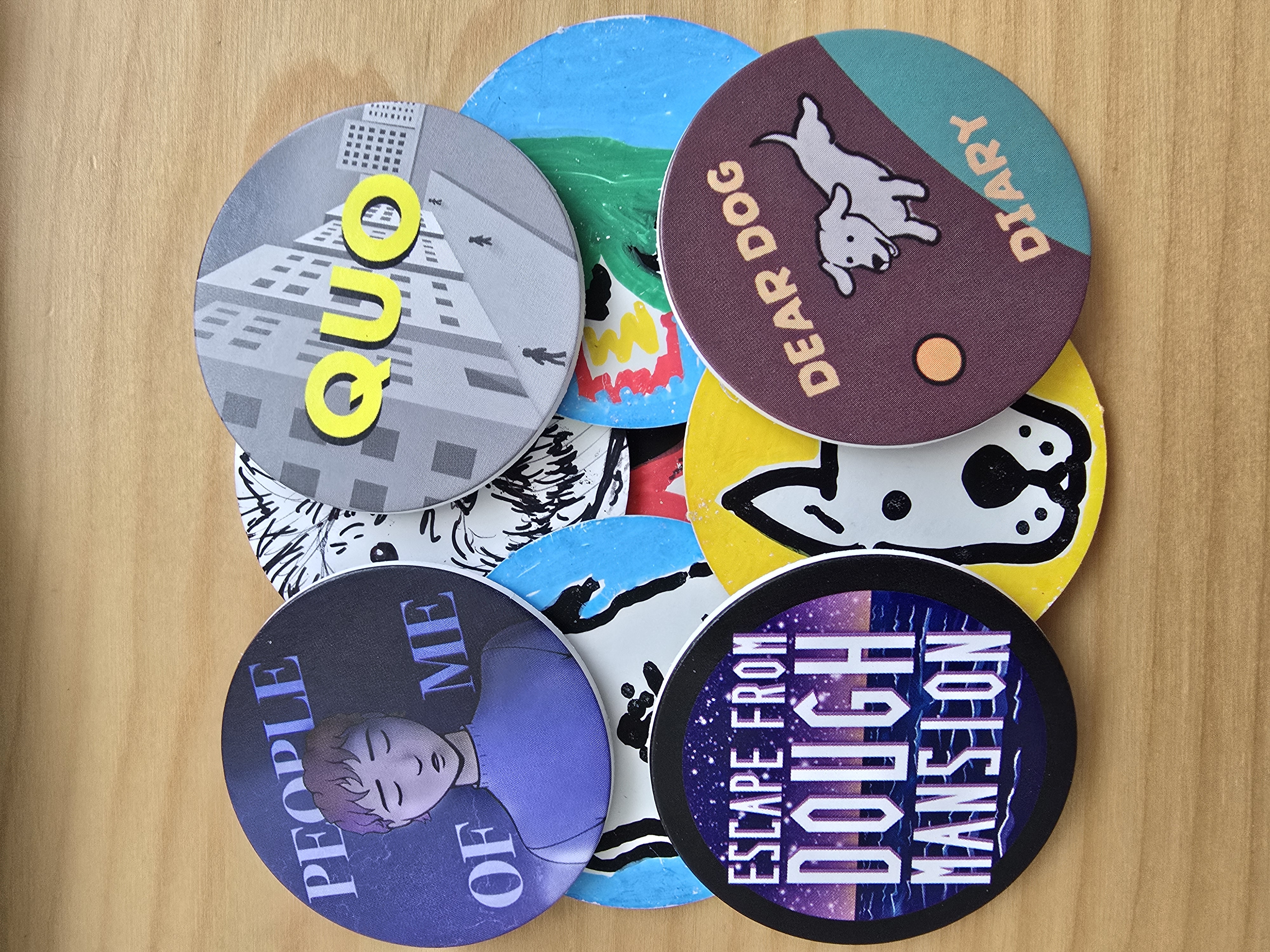 1st Edition - Our first set of 100 pogs banner